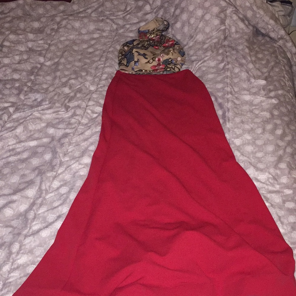 Fitted prom dress size 3